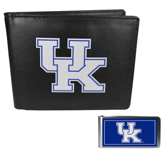 Kentucky Wildcats Bi-fold Wallet & Color Money Clip