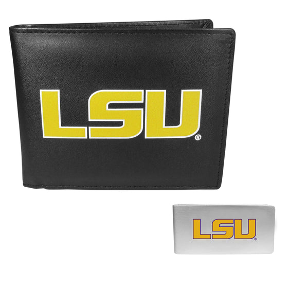 LSU Tigers Bi-fold Wallet & Money Clip