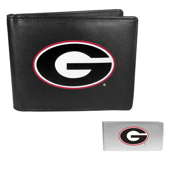 Georgia Bulldogs Bi-fold Wallet & Money Clip