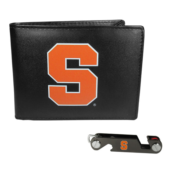 Syracuse Orange Bi-fold Wallet & Key Organizer