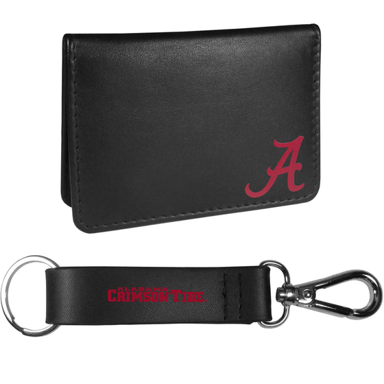 Alabama Crimson Tide Weekend Bi-fold Wallet & Strap Key Chain