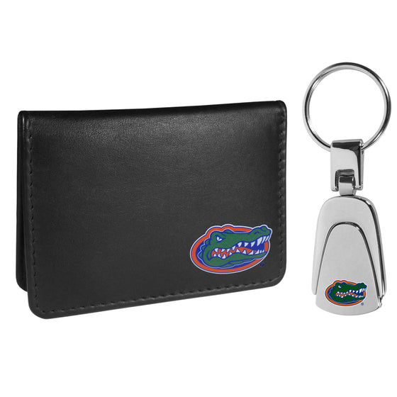 Florida Gators Weekend Bi-fold Wallet & Steel Key Chain