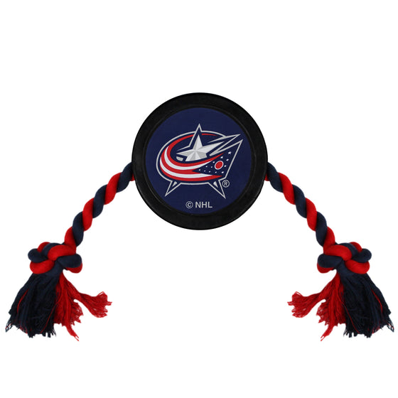 NHL Columbus Blue Jackets Hockey Puck Toy Pets First