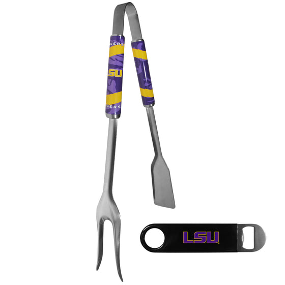 LSU Tigers 3 in 1 BBQ Tool and Bottle Opener