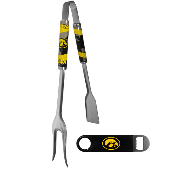 Iowa Hawkeyes 3 in 1 BBQ Tool and Bottle Opener