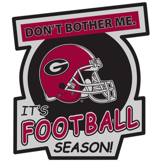 Georgia Bulldogs Don't Bother Me Auto Decal