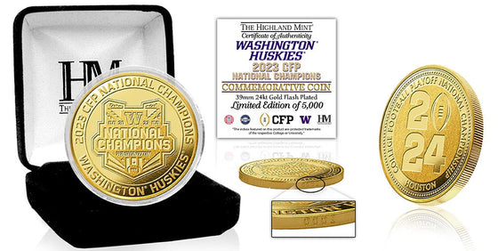 Washington 2023 CFP National Champions Gold Coin