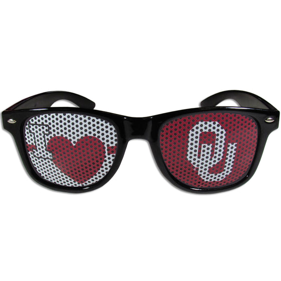 Oklahoma Sooners I Heart Game Day Shades