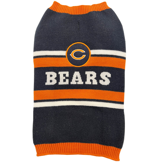 CHICAGO BEARS PET SWEATER