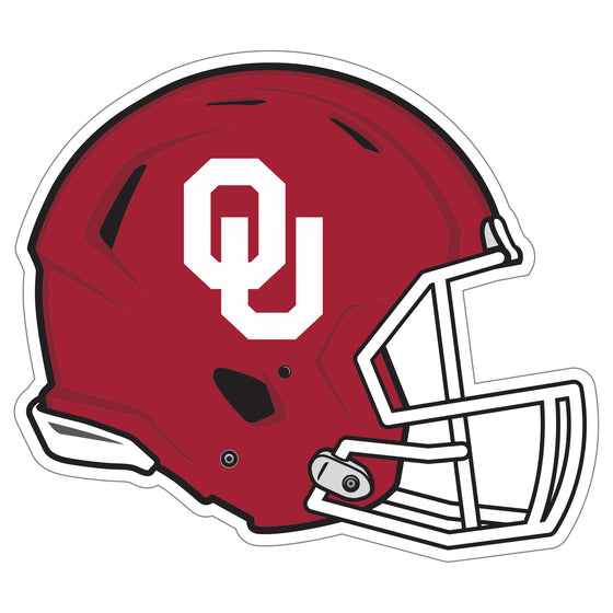 Oklahoma Sooners Helmet Auto Decal