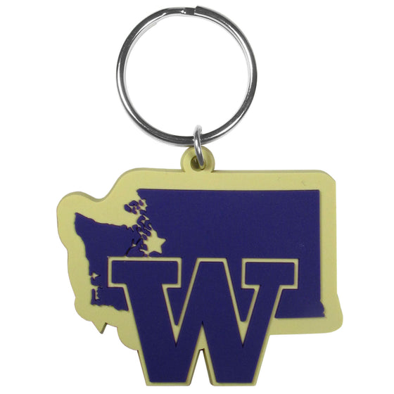 Washington Huskies Home State Flexi Key Chain