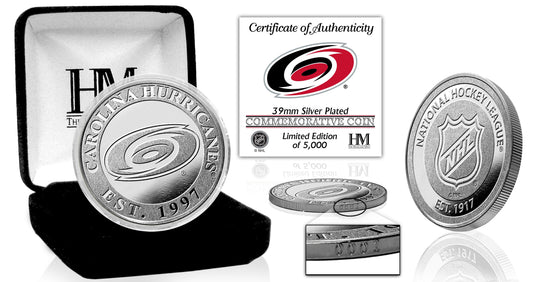 Carolina Hurricanes Silver Mint Coin