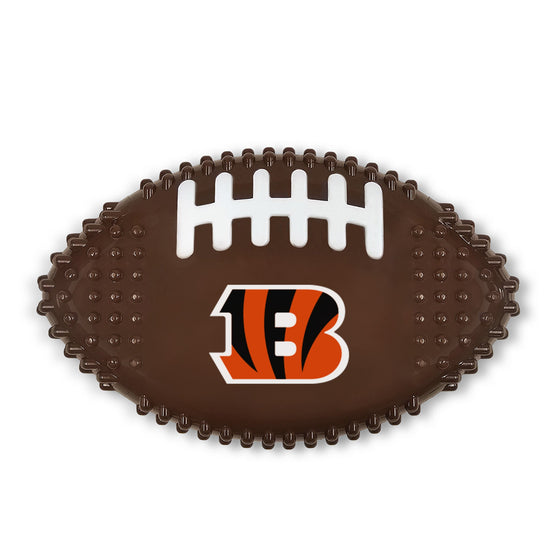 CINCINNATI BENGALS HARD NYLON FOOTBALL CHEW TOY