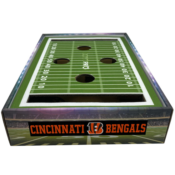 Cincinnati Bengals Football Stadium Cat Scratcher Toy by Pets First