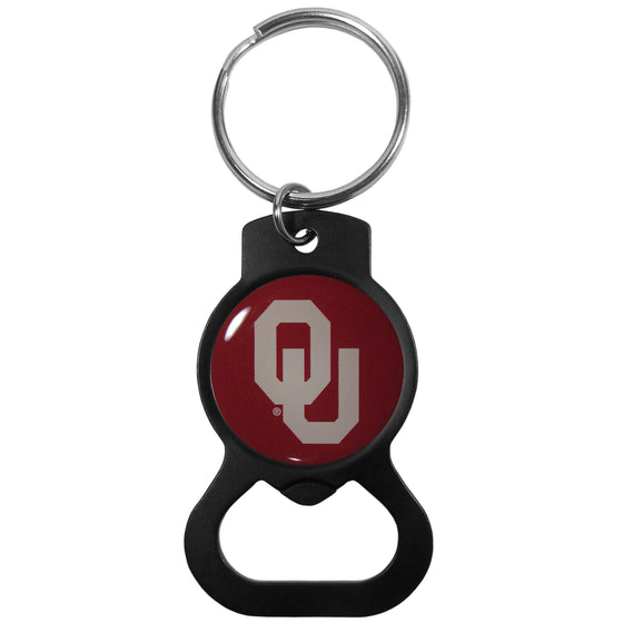 Oklahoma Sooners Bottle Opener Key Chain, Black