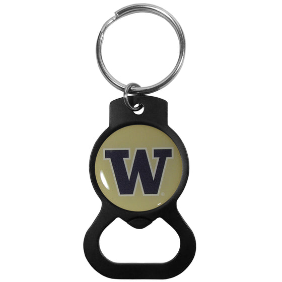 Washington Huskies Bottle Opener Key Chain, Black