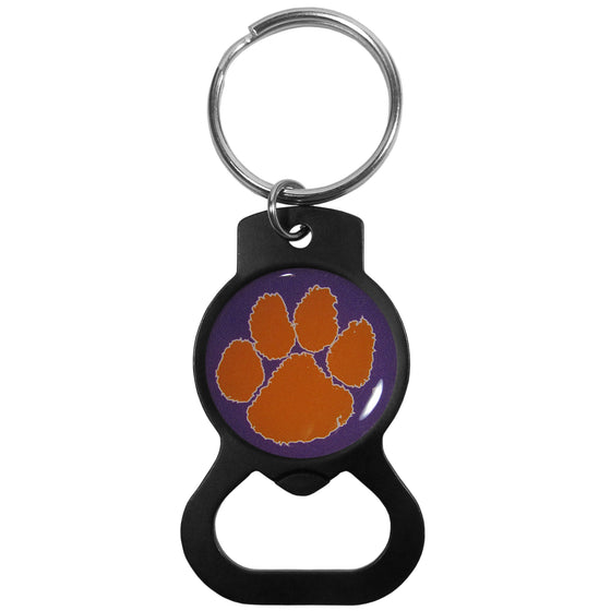 Clemson Tigers Bottle Opener Key Chain, Black