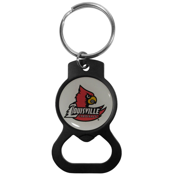 Louisville Cardinals Bottle Opener Key Chain, Black