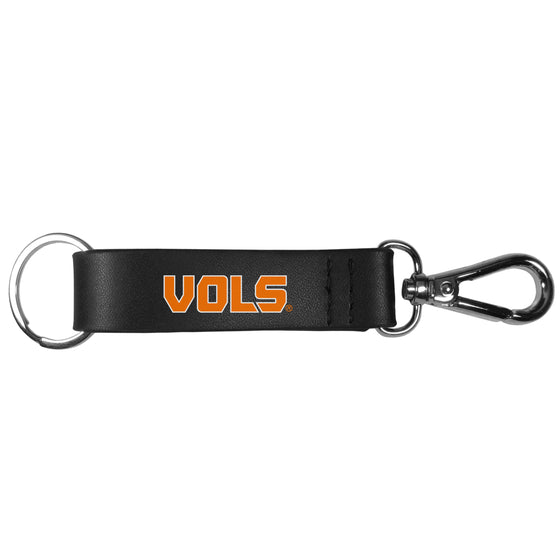 Tennessee Volunteers Black Strap Key Chain