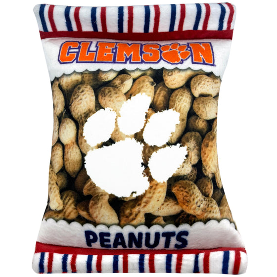 Clemson Peanut Bag Toy Pets First