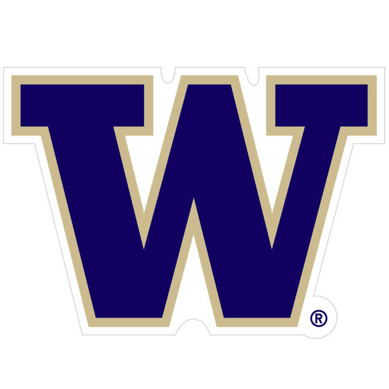 Washington Huskies 8 inch Auto Decal