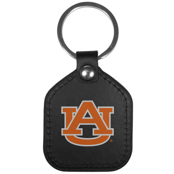 Auburn Tigers Leather Square Key Chains