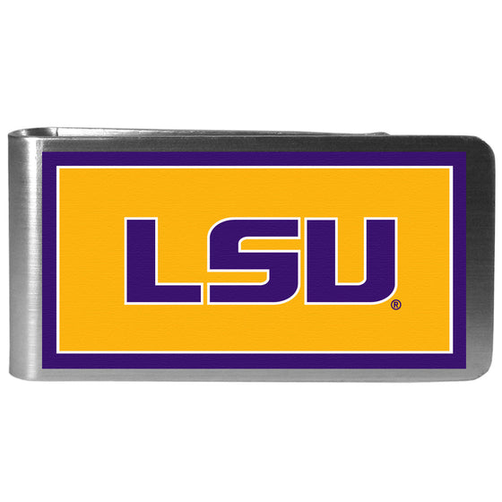 LSU Tigers Steel Logo Money Clips