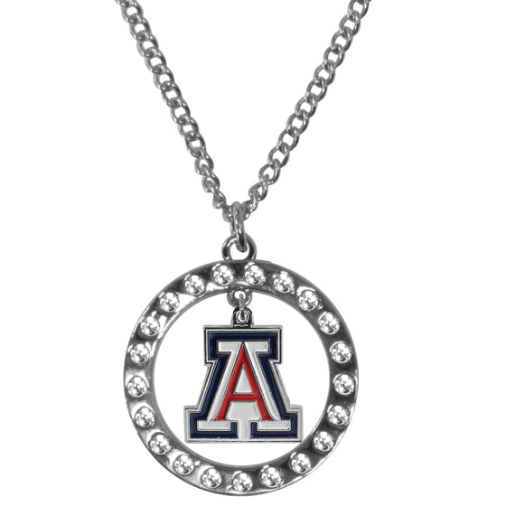 Arizona Wildcats Rhinestone Hoop Necklaces