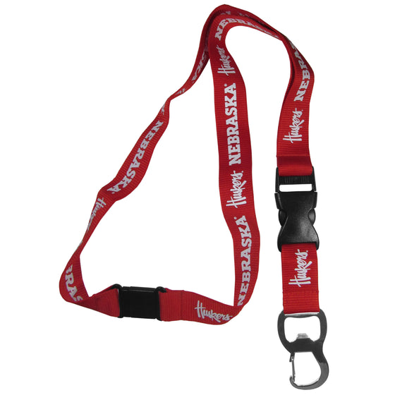 Nebraska Cornhuskers Lanyard, Bottle Opener