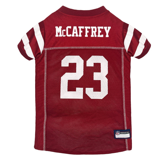 Christian Mccaffrey Pet Striped Jersey (San)