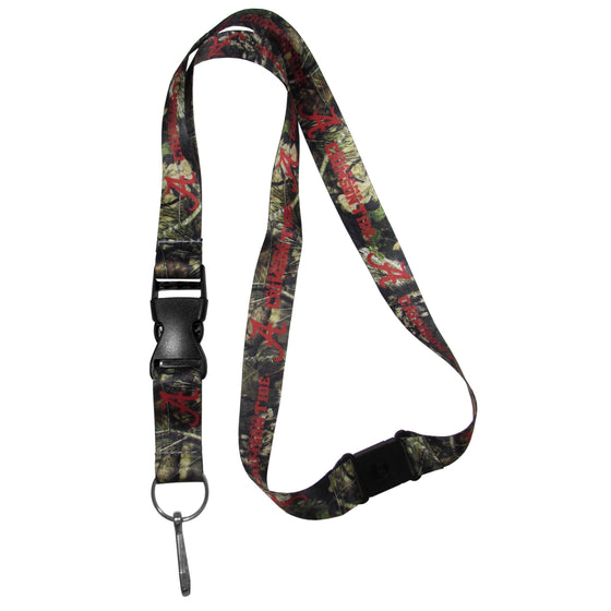 Alabama Crimson Tide Lanyard, Mossy Oak Camo