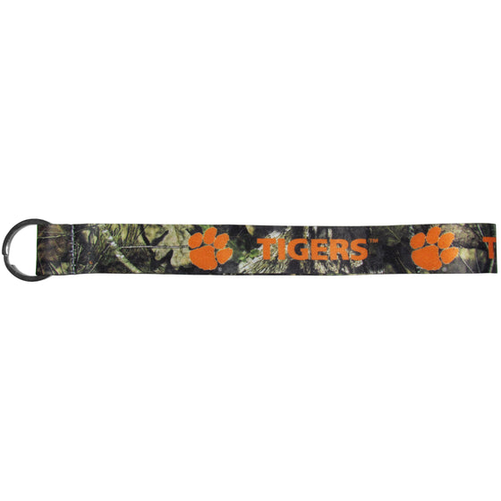 Clemson Tigers Lanyard Key Chain, Mossy Oak