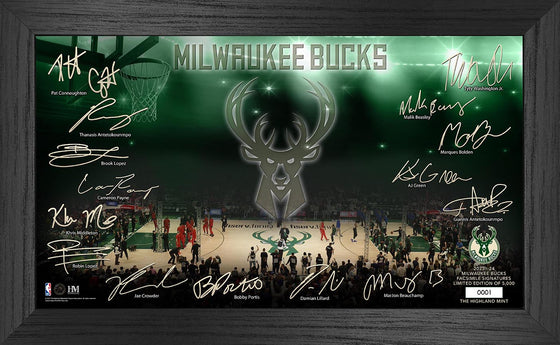 Milwaukee Bucks 2024-25 Signature Court