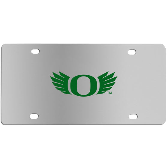 Oregon Ducks Steel License Plate