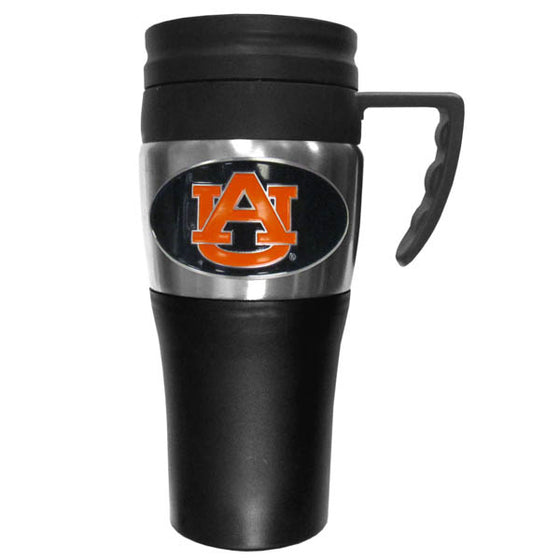 Auburn Tigers Steel Travel Mug w/Handle