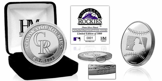 Colorado Rockies Silver Coin