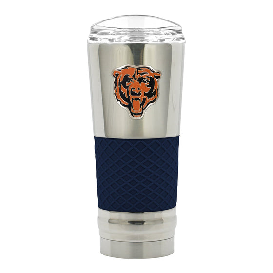 Chicago Bears 24 oz. Chrome DRAFT Tumbler - 757 Sports Collectibles