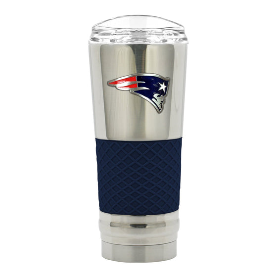 New England Patriots 24 oz. Chrome DRAFT Tumbler - 757 Sports Collectibles