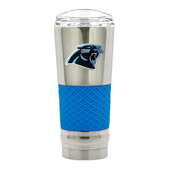 Carolina Panthers 24 oz. Chrome DRAFT Tumbler - 757 Sports Collectibles