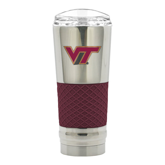 Virginia Tech Hokies 24 oz. Chrome DRAFT Tumbler - 757 Sports Collectibles