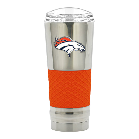 Denver Broncos 24 oz. Chrome DRAFT Tumbler - 757 Sports Collectibles