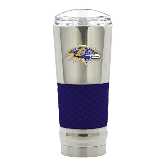 Baltimore Ravens 24 oz. Chrome DRAFT Tumbler - 757 Sports Collectibles