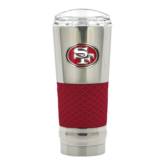 San Francisco 49ers 24 oz. Chrome DRAFT Tumbler - 757 Sports Collectibles