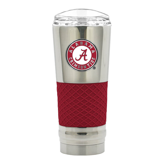 Alabama Crimson Tide 24 oz. Chrome DRAFT Tumbler - 757 Sports Collectibles