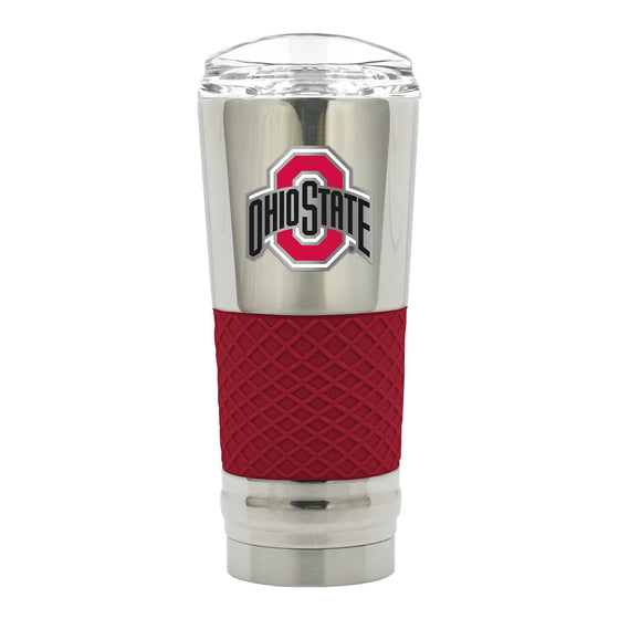 Ohio State Buckeyes 24 oz. Chrome DRAFT Tumbler - 757 Sports Collectibles