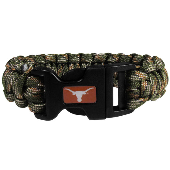 Texas Longhorns Camo Survivor Bracelet