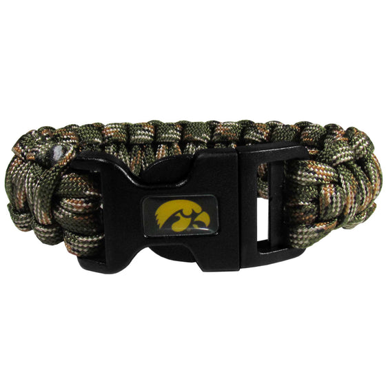 Iowa Hawkeyes Camo Survivor Bracelet