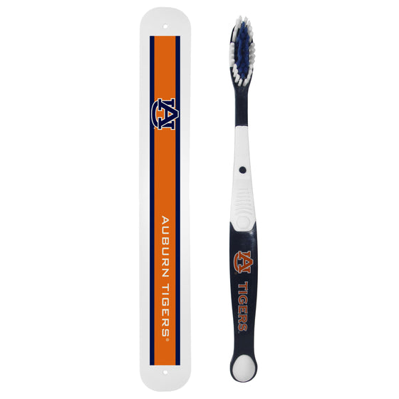 Auburn Tigers Toothbrush and Travel Case