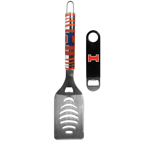 Illinois Fighting Illini Tailgate Spatula and Bottle Opener