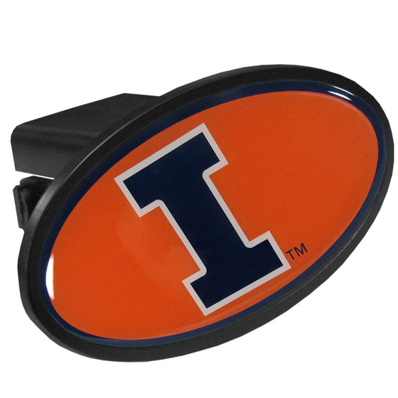 Illinois Fighting Illini Plastic Hitch Cover Class III